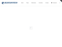 Tablet Screenshot of eletrotubo.com.br